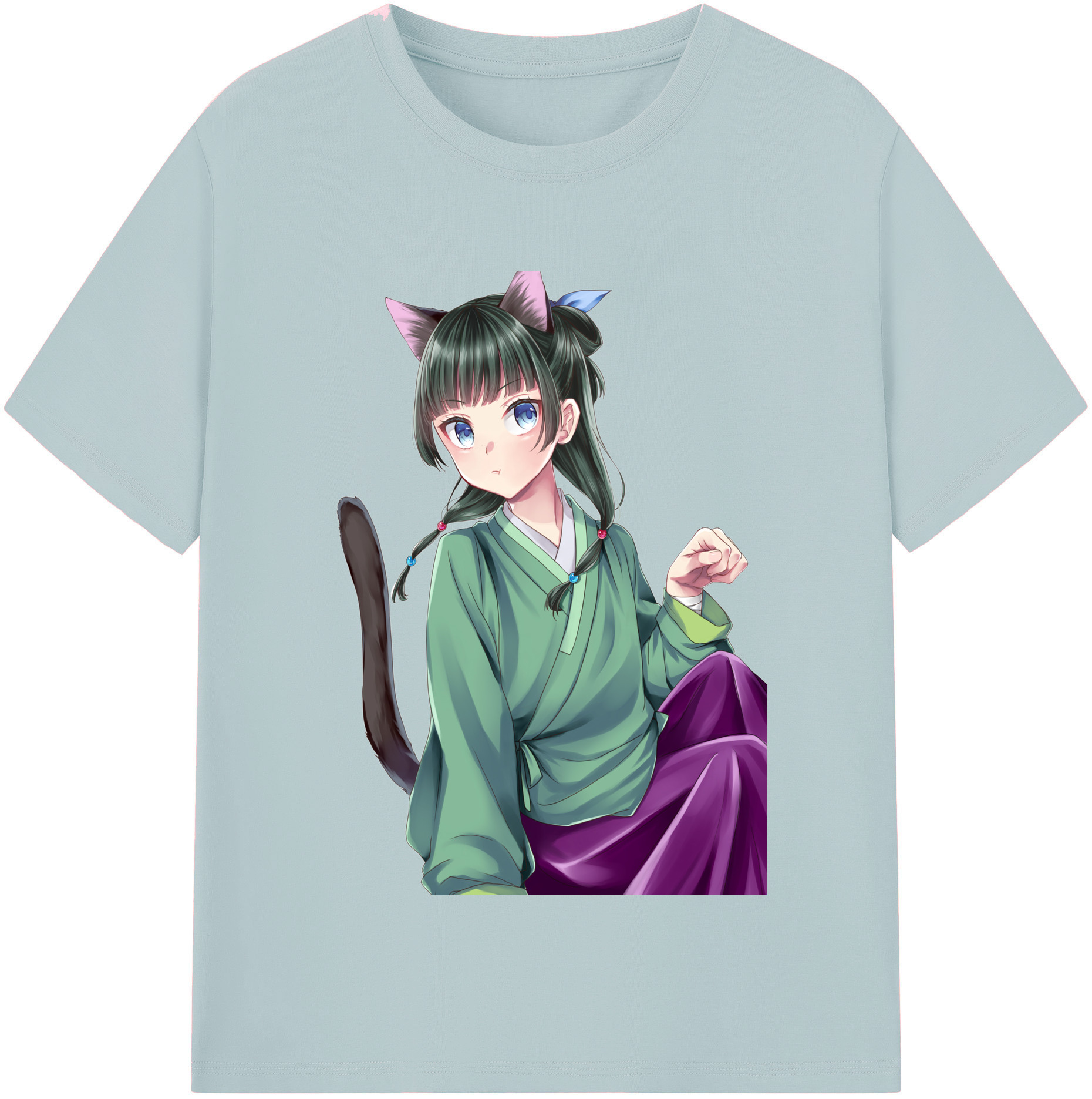 （画像用） 薬屋のひとりごと The Apothecary Diaries 綿100％半袖Tシャツ（フロントプリント）